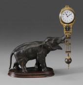 Elephant "Swinger" Clock Germa