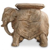 ELEPHANT TERRACOTTA GARDEN STO