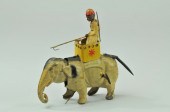 ELEPHANT WITH RIDER IN HOWDAH