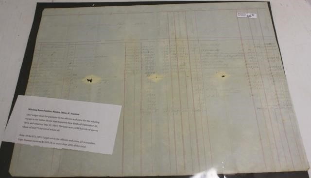 ELEVEN 19TH C HAND WRITTEN