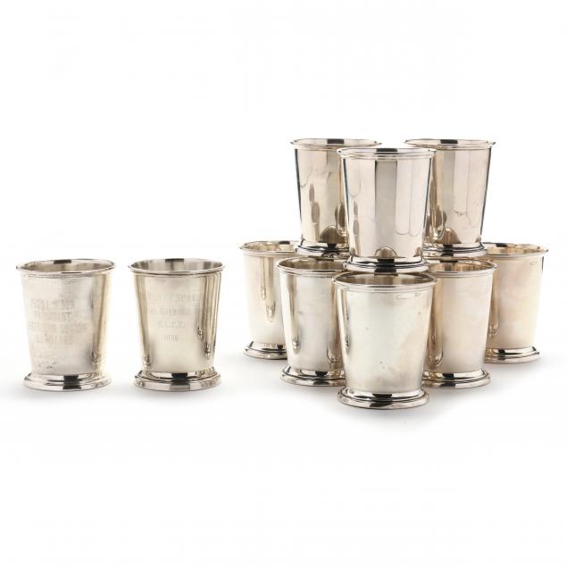 ELEVEN AMERICAN STERLING SILVER
