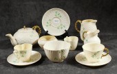 ELEVEN BELLEEK PORCELAIN SHAMR