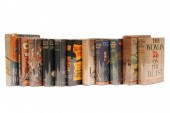 ELEVEN BOOKS WITH RARE DUST JA