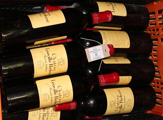 Eleven bottles of Chateau