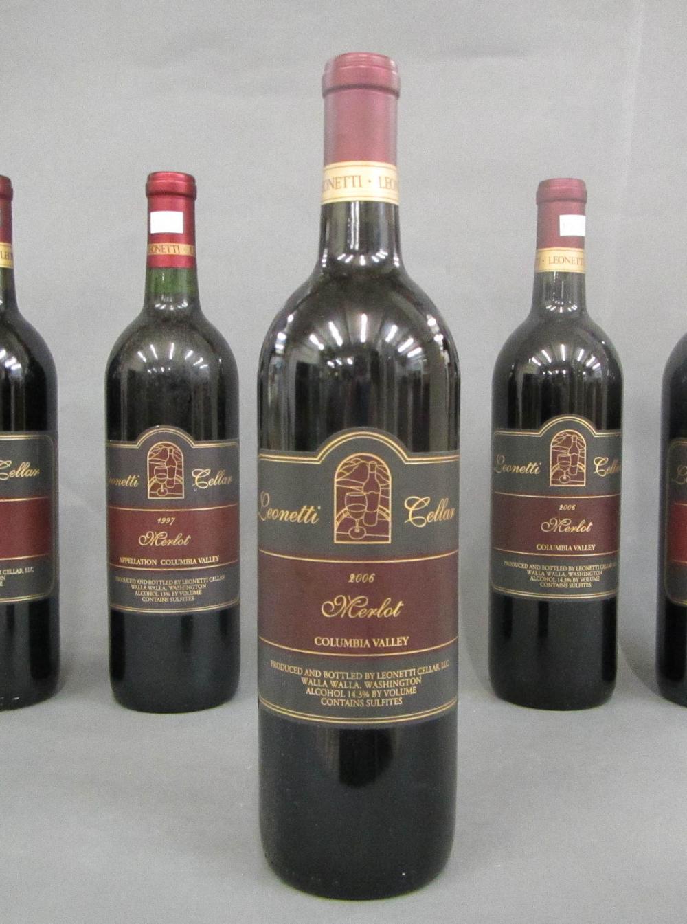 ELEVEN BOTTLES OF LEONETTI CELLAR