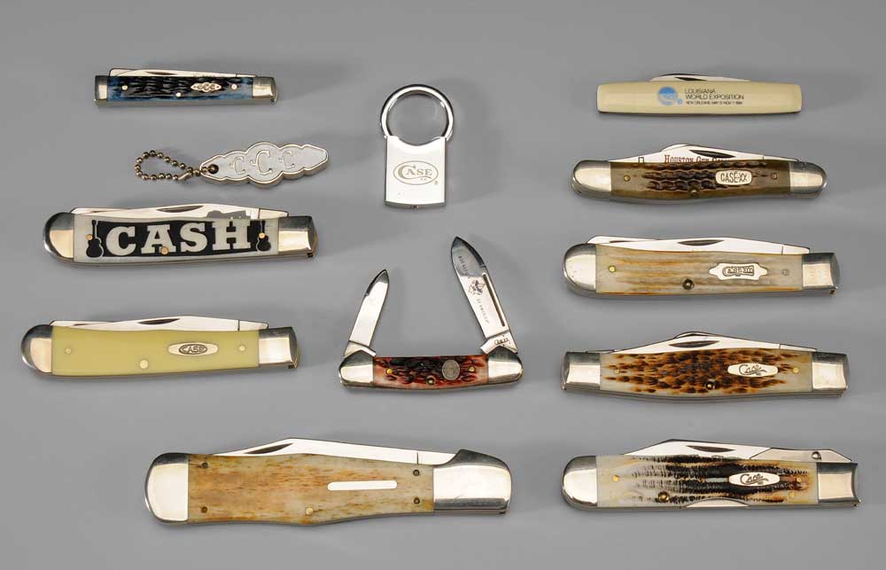Eleven Case Pocket Knives 2005