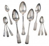 ELEVEN CHARLESTON COIN SILVER