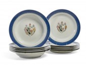 ELEVEN CHINESE EXPORT ARMORIAL