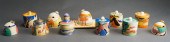 ELEVEN CLARICE CLIFF HONEY AND