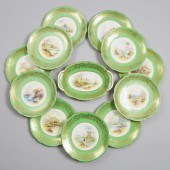 Eleven Coalport Apple Green Gr