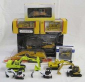 ELEVEN DIECAST METAL SCALE MOD