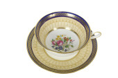 ELEVEN ENGLISH CAULDON PORCELA