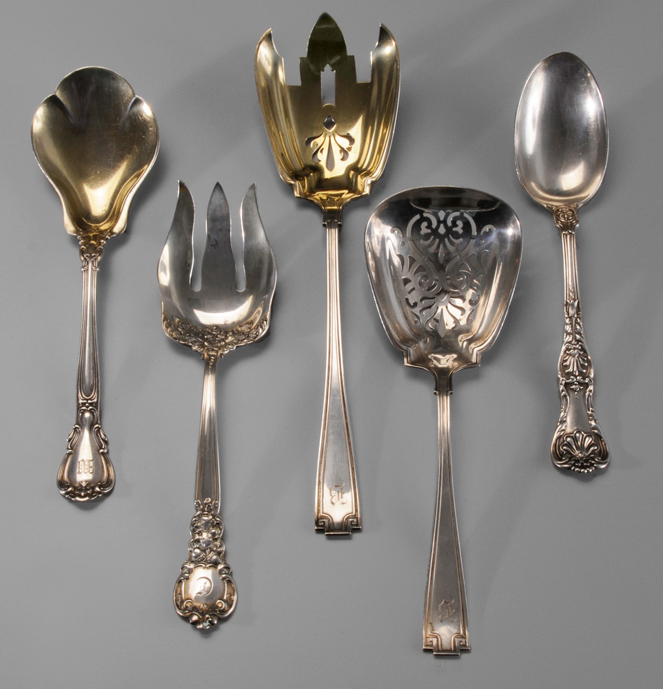 Eleven Gorham Sterling Serving Piec