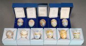 ELEVEN HALCYON DAYS ENAMEL EAS