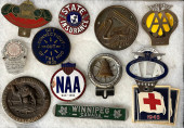 ELEVEN ITEMS - CLUB BADGES, TO