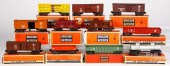 ELEVEN LIONEL TRAIN CARSEleven