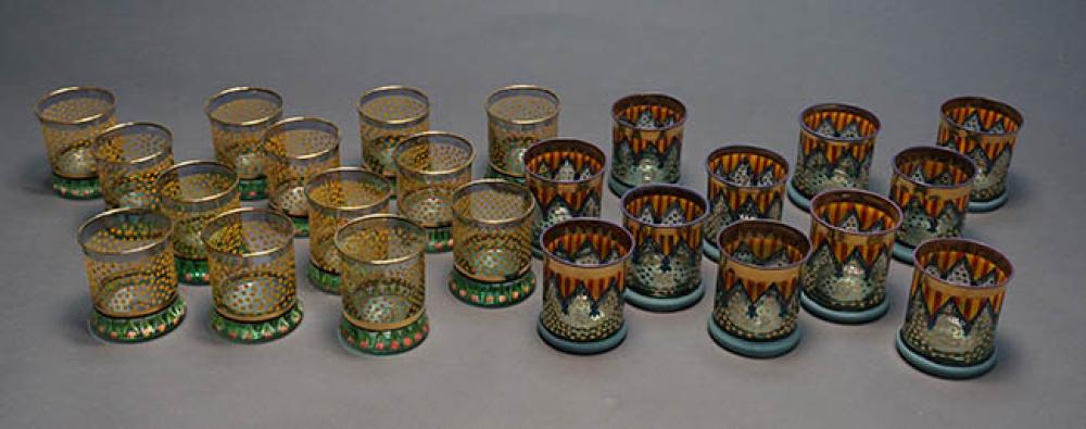 ELEVEN MACKENZIE-CHILDS ART GLASS