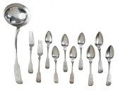 ELEVEN MARQUAND COIN SILVER FL