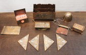 ELEVEN PIECE STERLING SILVER O