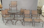 ELEVEN PIECE WOODARD OUTDOOR S