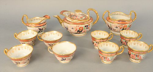 ELEVEN PIECE WORCESTER BARR AND