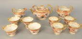 ELEVEN PIECE WORCESTER BARR AN