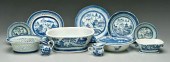 Eleven pieces Chinese porcelai