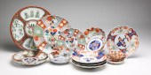 ELEVEN PIECES OF ASIAN PORCELA