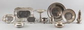 ELEVEN PIECES OF STERLING SILV