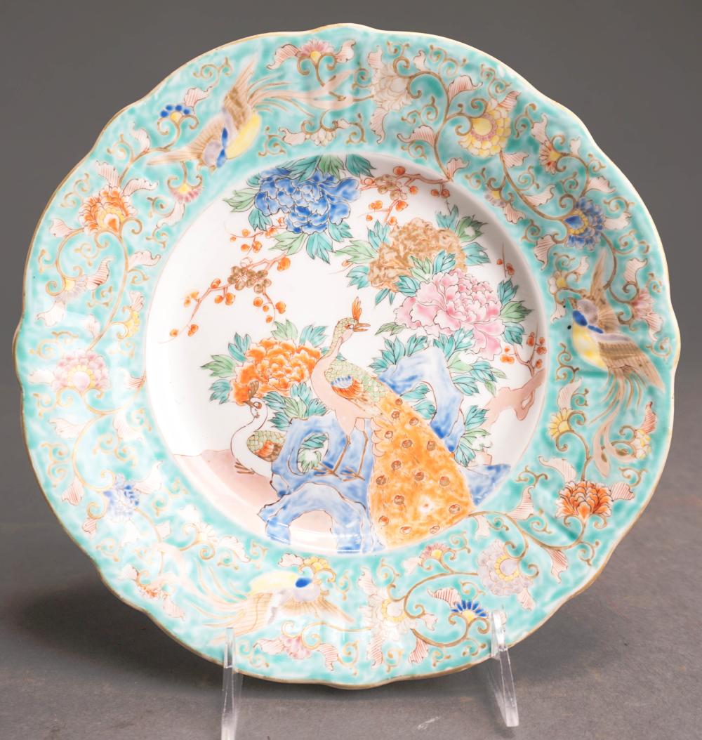 ELEVEN POLYCHROME DECORATED