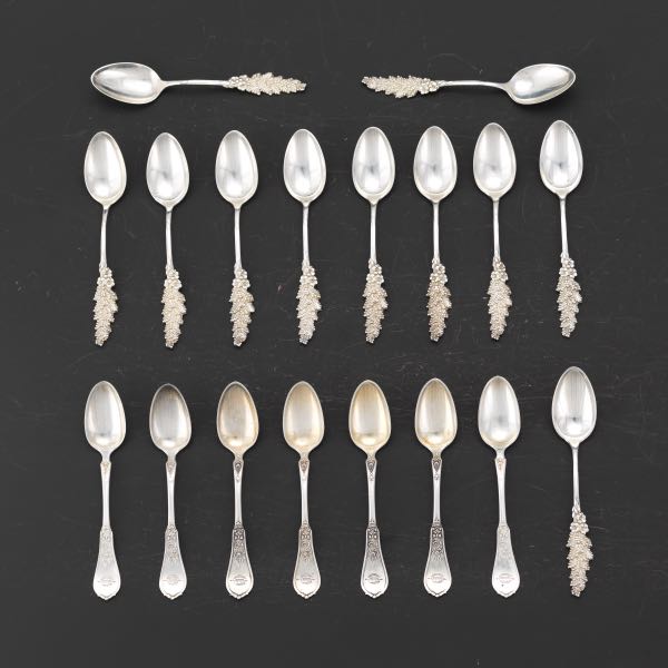 ELEVEN REED & BARTON STERLING