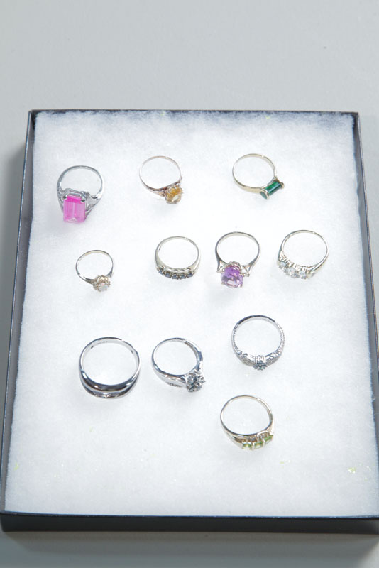 ELEVEN RINGS. Most marked