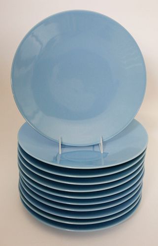 ELEVEN SENGWARE POTTERY CHARGER