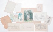 ELEVEN SKETCHES AND STUDIES BY