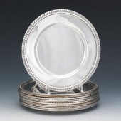 ELEVEN STERLING SILVER BREAD P