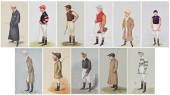 ELEVEN VANITY FAIR CHROMOLITHO