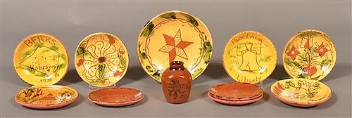 ELEVEN VARIOUS PIECES OF BREININGER
