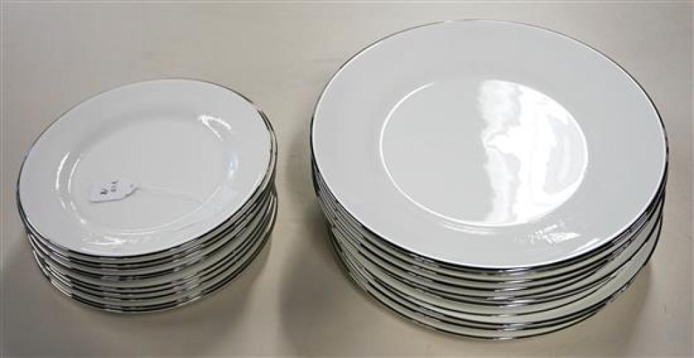 ELEVEN WEDGWOOD SILVER ERMINE