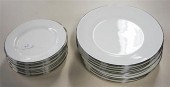 ELEVEN WEDGWOOD SILVER ERMINE