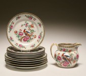 Eleven Whieldon game plates al