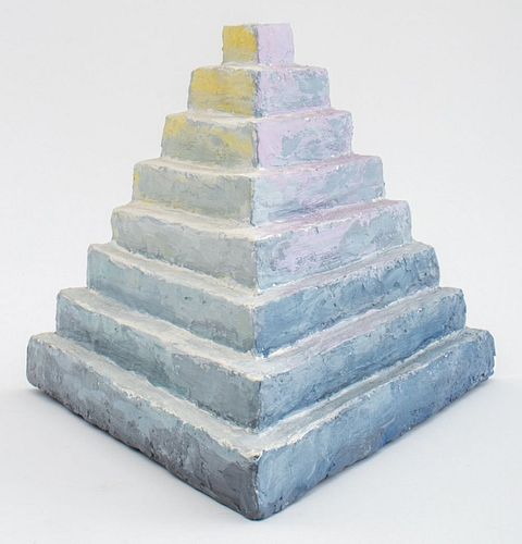 ELFI SCHUSELKA ABSTRACT PYRAMID