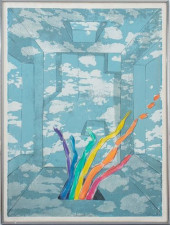 ELFI SCHUSELKA SURREALIST ACRY