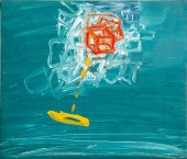 ELFI SCHUSELKA "UNTITLED" ABST