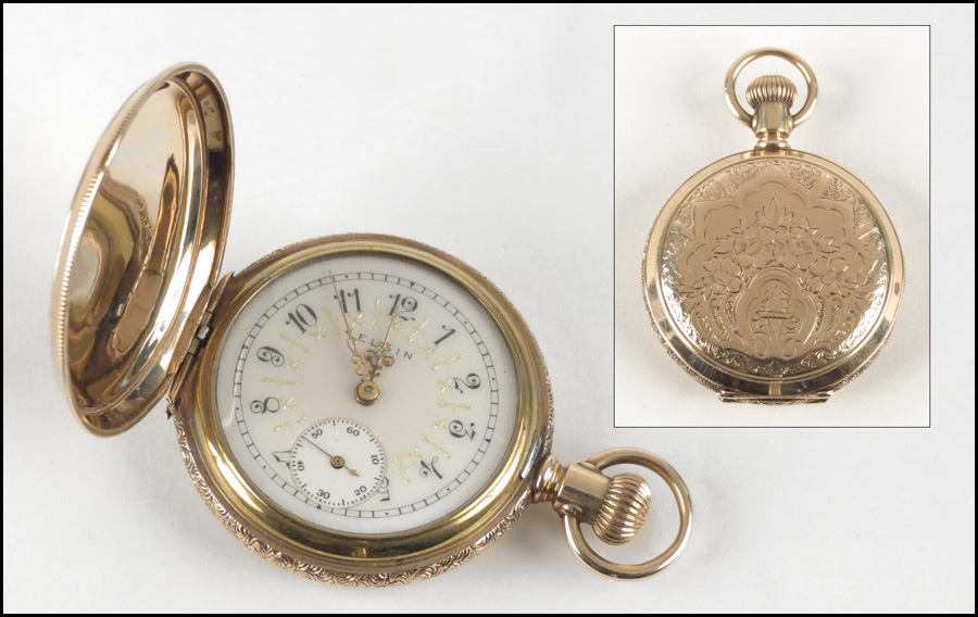 ELGIN 14 KARAT YELLOW GOLD LADY'S