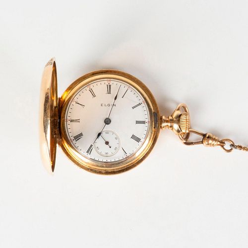 ELGIN 14K GOLD FILLED FLORAL