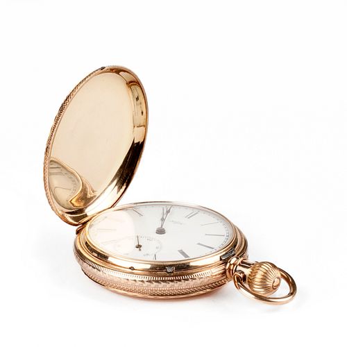 ELGIN 14K GOLD FULL HUNTER POCKET