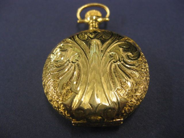 Elgin 14k Gold Ladies Hunting
