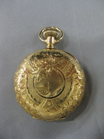 Elgin 14k Pocketwatch hunting