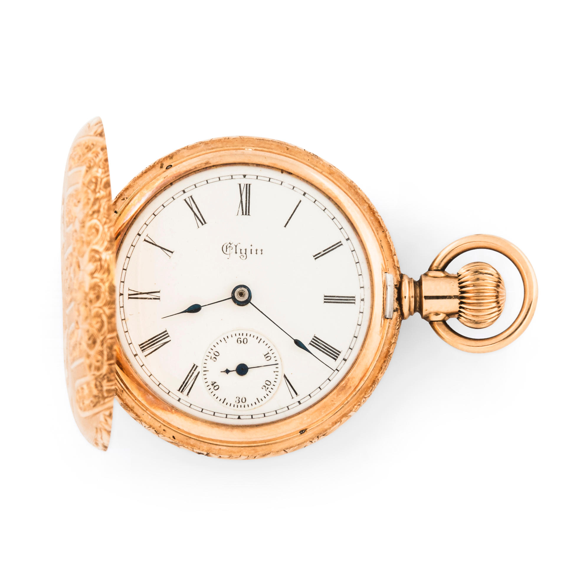 ELGIN 14KT GOLD HUNTER-CASE WATCH