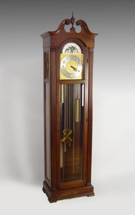ELGIN 5 TUBE GRANDFATHER CLOCK: Mid